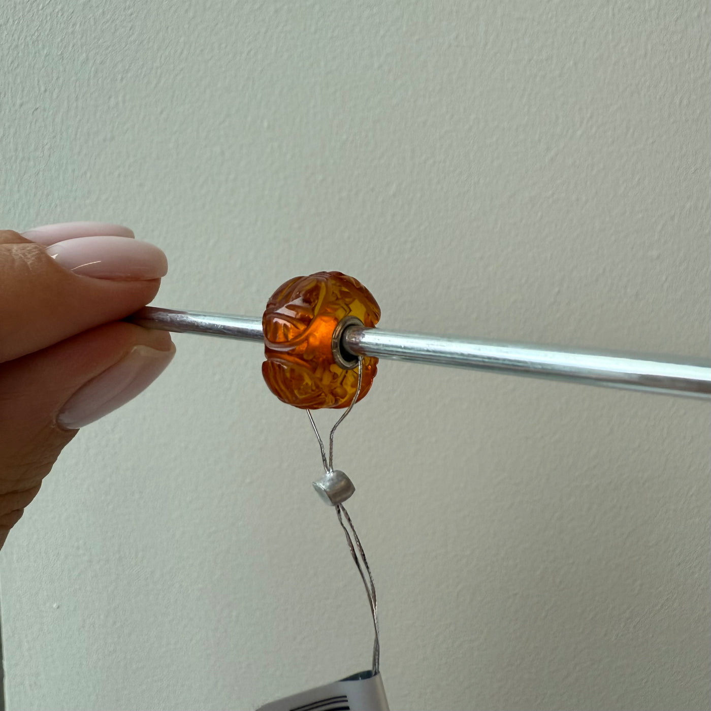 Išraižytas gintaras nr. 13, M dydis