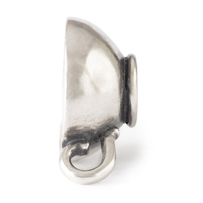 Ramybės puodelis, sidabrinis karoliukas