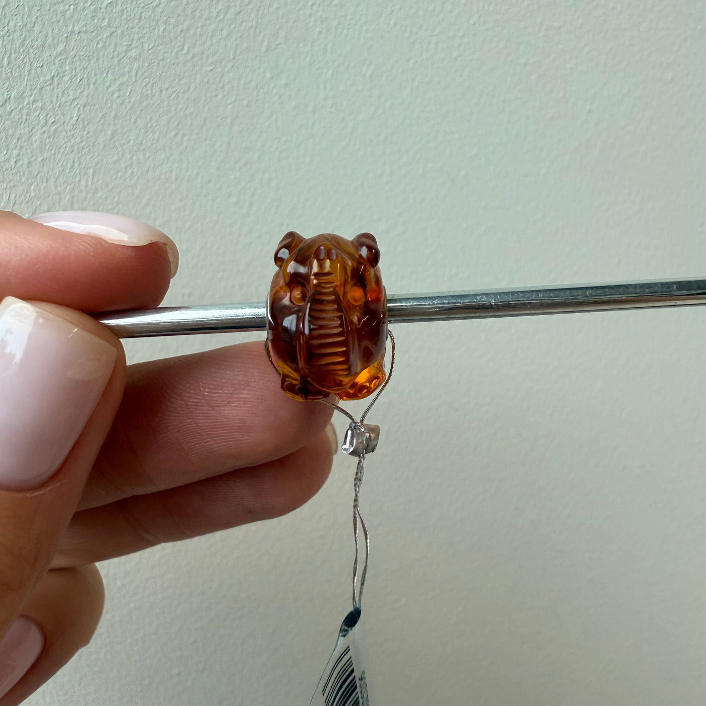 Išraižytas gintaras nr. 9, L dydis