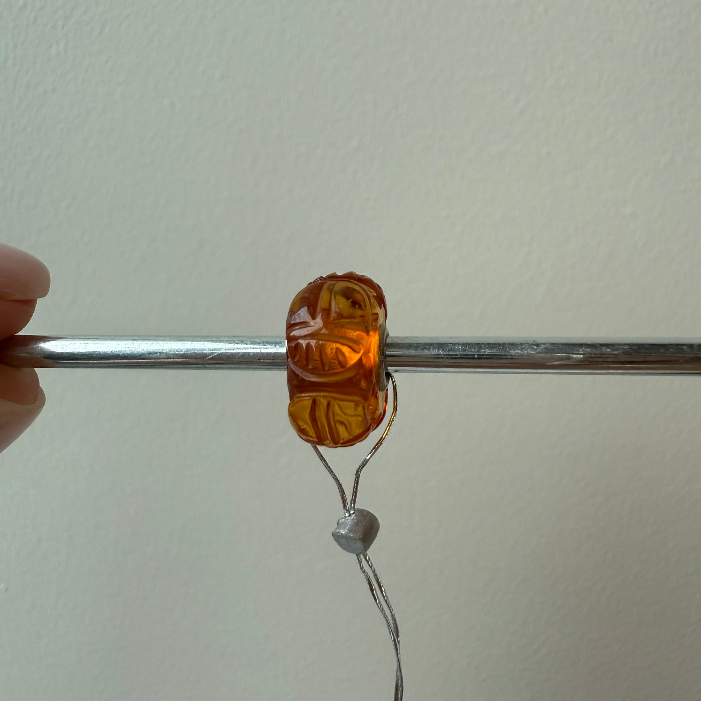 Išraižytas gintaras nr. 13, M dydis