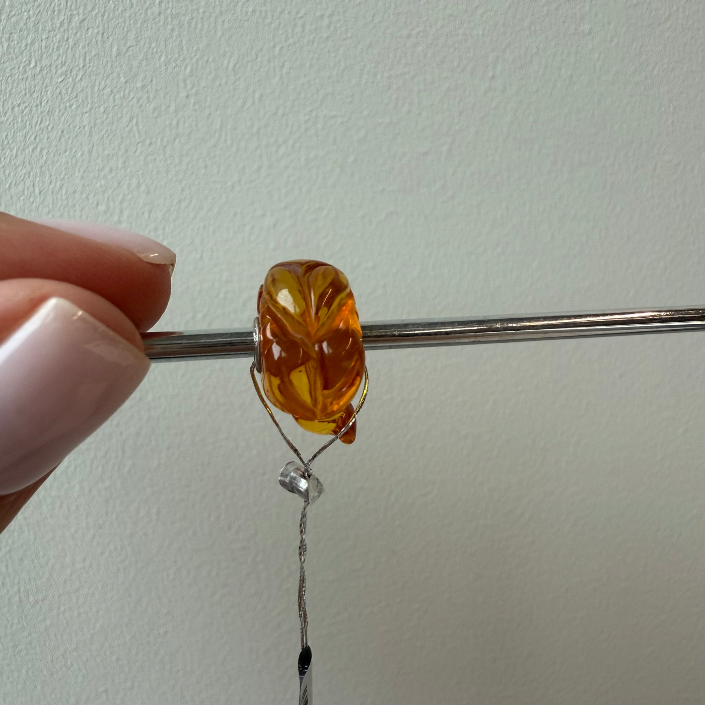 Išraižytas gintaras nr. 10, L dydis