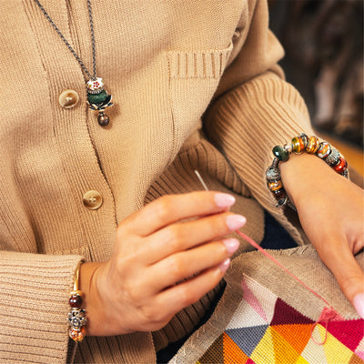 Skleiskis!, sidabrinis karoliukas