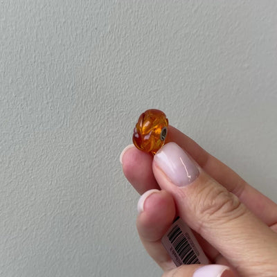 Išraižytas gintaras nr. 10, L dydis