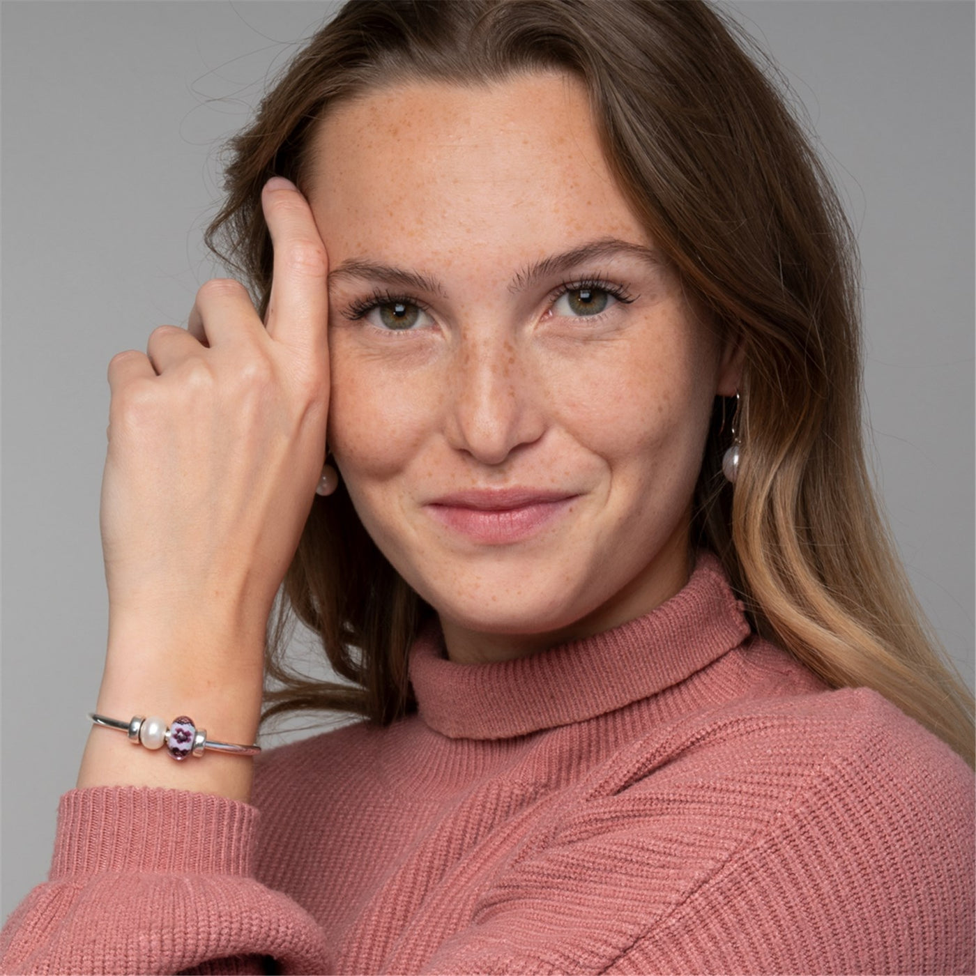 Sidabrinė ,,Bangle“ Apyrankė