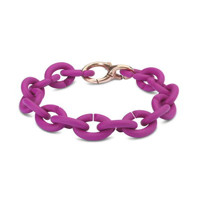 X Jewellery apyrankė, ryškiai rožinė