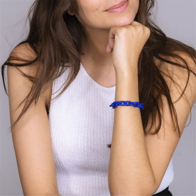 X Jewellery apyrankė, ryškiai mėlyna