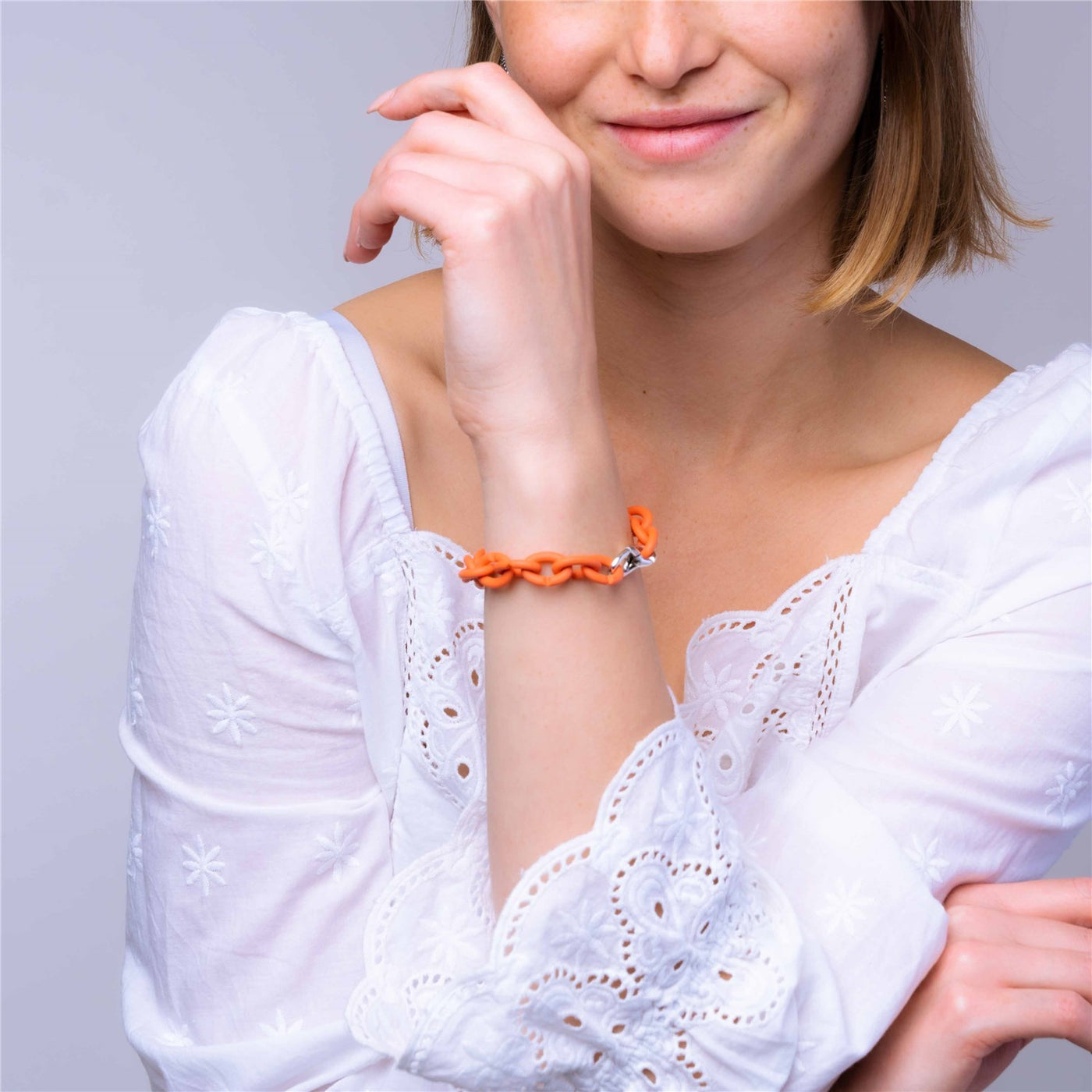 ORANŽINĖ X JEWELLERY SIDABRO APYRANKĖ