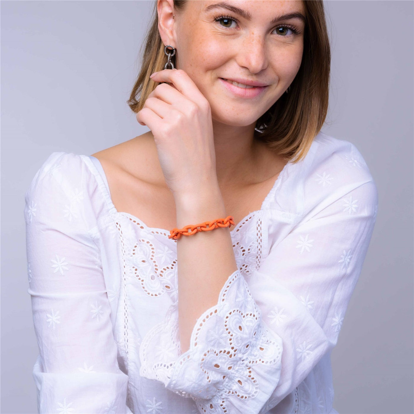 ORANŽINĖ X JEWELLERY SIDABRO APYRANKĖ